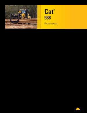 Cargadoras de ruedas Caterpillar 938