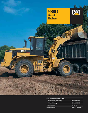 Cargadoras de ruedas Caterpillar 938G II