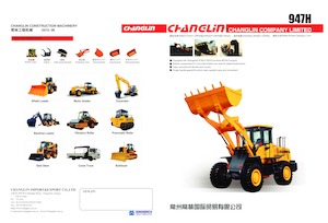 Cargadoras de ruedas Changlin 947H