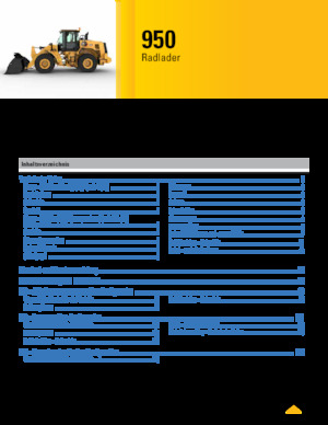 Cargadoras de ruedas Caterpillar 950