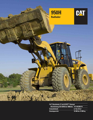 Cargadoras de ruedas Caterpillar 950H