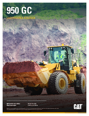 Cargadoras de ruedas Caterpillar 950GC