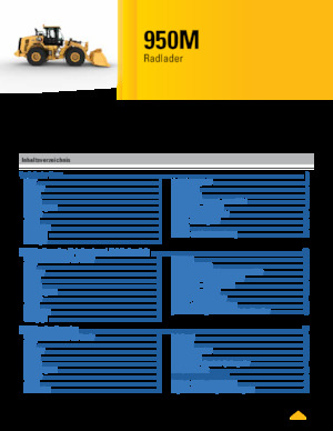 Cargadoras de ruedas Caterpillar 950M