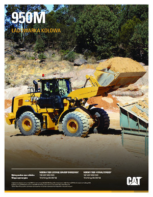 Cargadoras de ruedas Caterpillar 950M