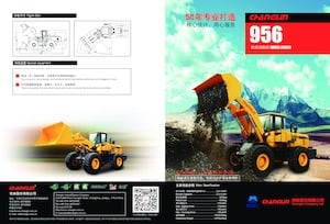 Cargadoras de ruedas Changlin 956