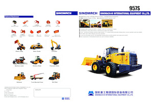 Cargadoras de ruedas Sinomach 957S