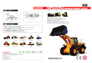 Cargadoras de ruedas Changlin 958