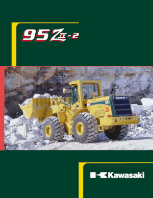 Cargadoras de ruedas Kawasaki 95Z IV-2
