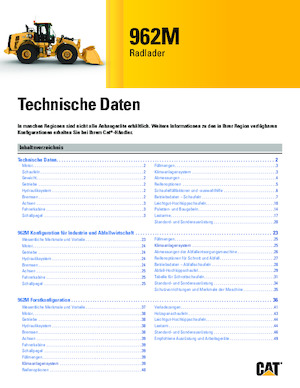 Cargadoras de ruedas Caterpillar 962M
