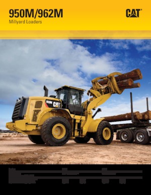 Cargadoras de ruedas Caterpillar 962M
