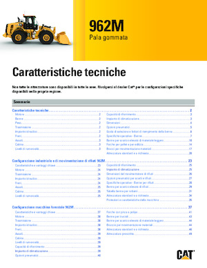 Cargadoras de ruedas Caterpillar 962M