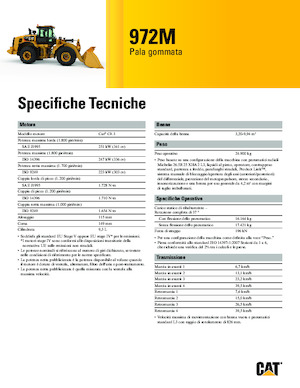 Cargadoras de ruedas Caterpillar 972M