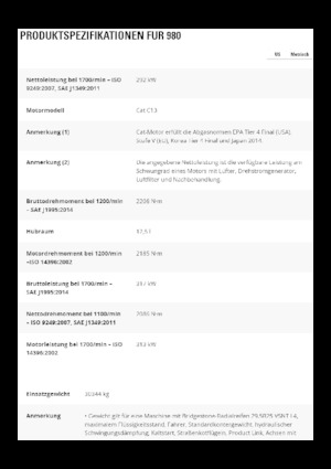 Cargadoras de ruedas Caterpillar 980