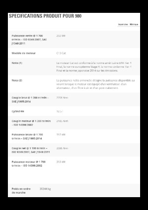 Cargadoras de ruedas Caterpillar 980