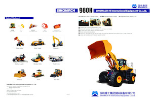 Cargadoras de ruedas Sinomach 980H