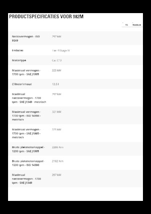 Cargadoras de ruedas Caterpillar 982M