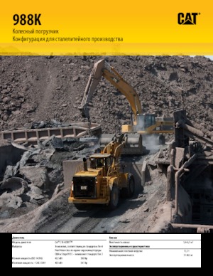 Cargadoras de ruedas Caterpillar 988K