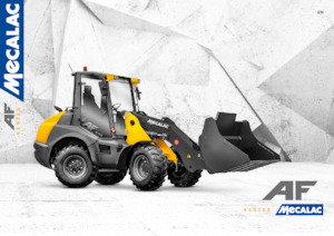 Cargadoras de ruedas Mecalac AF1050