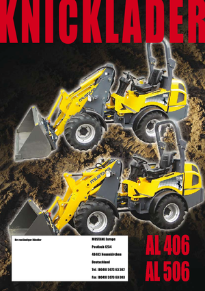 Cargadoras de ruedas Mustang AL 406