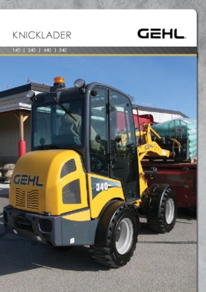 Cargadoras de ruedas Gehl AL140