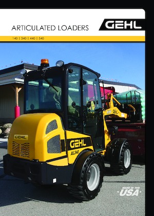 Cargadoras de ruedas Gehl AL140