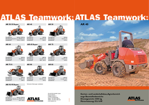 Cargadoras de ruedas Atlas AR 40