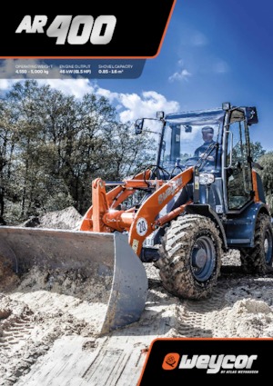 Cargadoras de ruedas weycor AR 400
