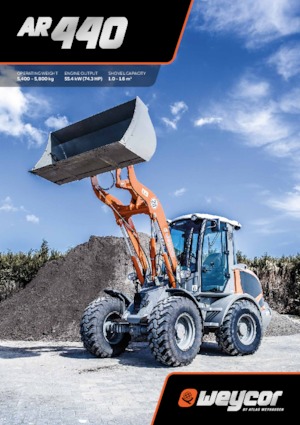 Cargadoras de ruedas weycor AR 440