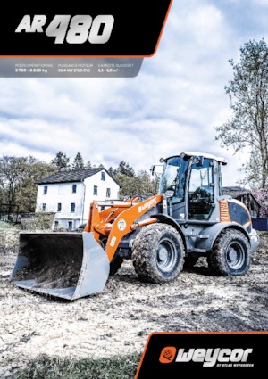 Cargadoras de ruedas weycor AR 480