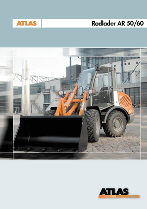 Cargadoras de ruedas Atlas AR 50