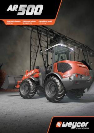 Cargadoras de ruedas weycor AR 500