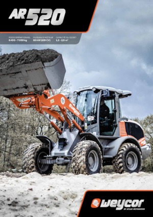 Cargadoras de ruedas weycor AR 520