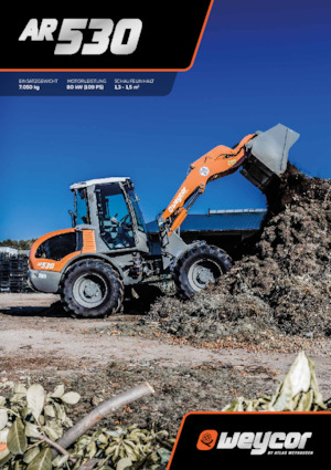 Cargadoras de ruedas weycor AR 530