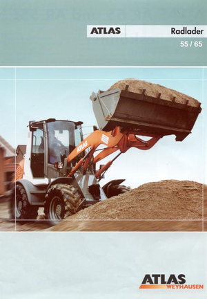 Cargadoras de ruedas Atlas AR 55