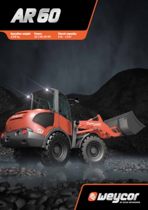 Cargadoras de ruedas Atlas-weycor AR 60