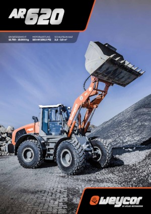 Cargadoras de ruedas weycor AR 620