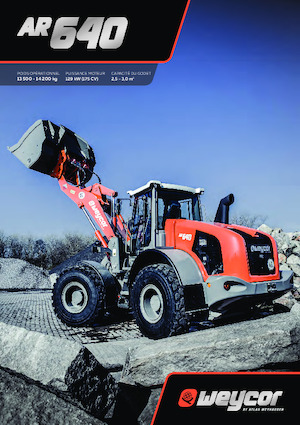 Cargadoras de ruedas weycor AR 640