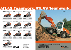 Cargadoras de ruedas Atlas AR 95