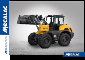Cargadoras de ruedas Mecalac AS1600