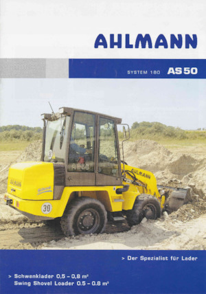 Cargadoras de ruedas Ahlmann AS 50