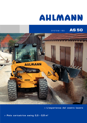 Cargadoras de ruedas Ahlmann AS 50