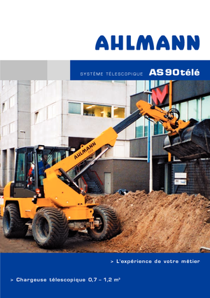 Cargadoras de ruedas Ahlmann AS 90 tele