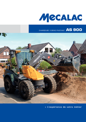 Cargadoras de ruedas Mecalac AS 900