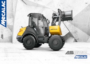 Cargadoras de ruedas Mecalac AS600