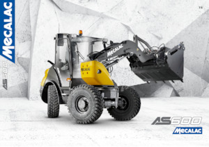 Cargadoras de ruedas Mecalac AS600