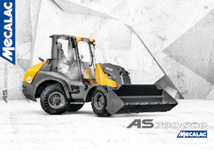 Cargadoras de ruedas Mecalac AS900