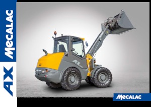 Cargadoras de ruedas Mecalac AX850