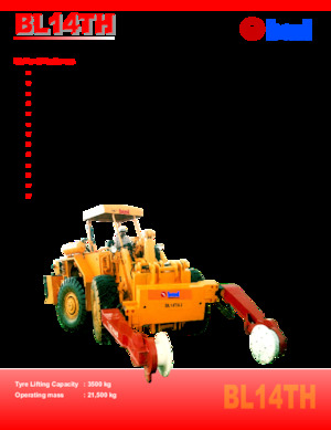 Cargadoras de ruedas Beml BL14TH