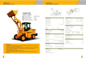 Cargadoras de ruedas Lonking CDM858