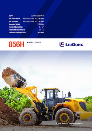 Cargadoras de ruedas Liugong 856H